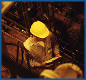 Technician Writng Down Data - Water Treatment Plant Repair